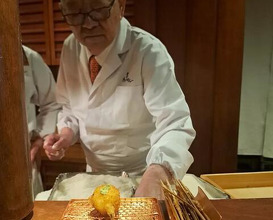 Dinner at Kushi Katsu A-bon (串かつ あーぼん)