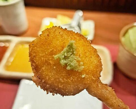 Dinner at Kushi Katsu A-bon (串かつ あーぼん)