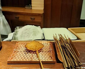 Dinner at Kushi Katsu A-bon (串かつ あーぼん)