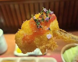 Dinner at Kushi Katsu A-bon (串かつ あーぼん)