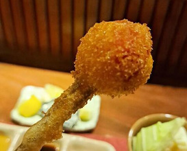 Dinner at Kushi Katsu A-bon (串かつ あーぼん)