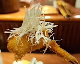 Dinner at Kushi Katsu A-bon (串かつ あーぼん)