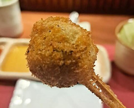 Dinner at Kushi Katsu A-bon (串かつ あーぼん)