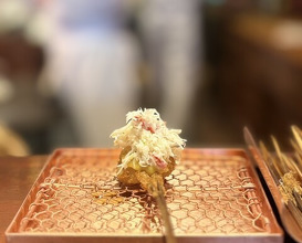 Dinner at Kushi Katsu A-bon (串かつ あーぼん)