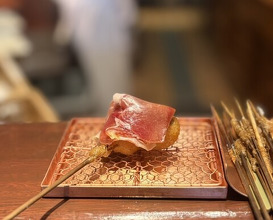 Dinner at Kushi Katsu A-bon (串かつ あーぼん)