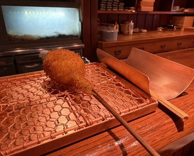 Dinner at Kushi Katsu A-bon (串かつ あーぼん)