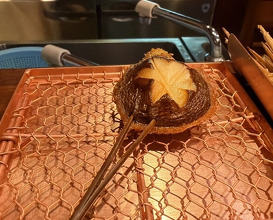 Dinner at Kushi Katsu A-bon (串かつ あーぼん)