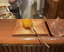 Dinner at Kushi Katsu A-bon (串かつ あーぼん)