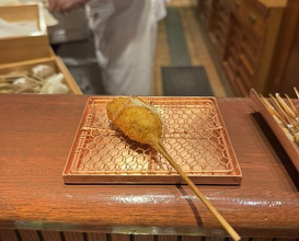 Dinner at Kushi Katsu A-bon (串かつ あーぼん)