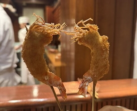 Dinner at Kushi Katsu A-bon (串かつ あーぼん)