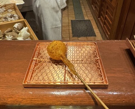 Dinner at Kushi Katsu A-bon (串かつ あーぼん)