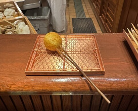 Dinner at Kushi Katsu A-bon (串かつ あーぼん)