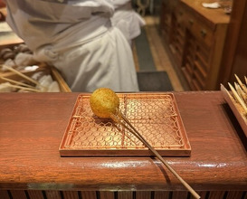 Dinner at Kushi Katsu A-bon (串かつ あーぼん)