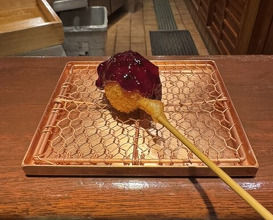 Dinner at Kushi Katsu A-bon (串かつ あーぼん)
