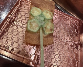 Dinner at Kushi Katsu A-bon (串かつ あーぼん)