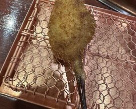 Dinner at Kushi Katsu A-bon (串かつ あーぼん)