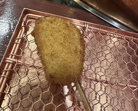 Dinner at Kushi Katsu A-bon (串かつ あーぼん)