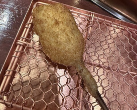 Dinner at Kushi Katsu A-bon (串かつ あーぼん)