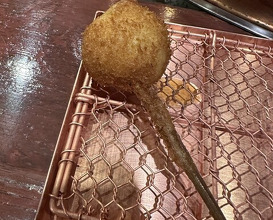 Dinner at Kushi Katsu A-bon (串かつ あーぼん)