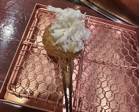 Dinner at Kushi Katsu A-bon (串かつ あーぼん)