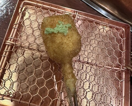 Dinner at Kushi Katsu A-bon (串かつ あーぼん)