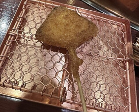 Dinner at Kushi Katsu A-bon (串かつ あーぼん)