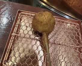 Dinner at Kushi Katsu A-bon (串かつ あーぼん)