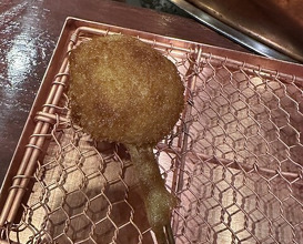 Dinner at Kushi Katsu A-bon (串かつ あーぼん)