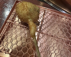 Dinner at Kushi Katsu A-bon (串かつ あーぼん)