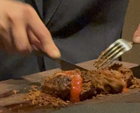 Dinner at acá