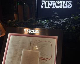 Dinner at APICIUS