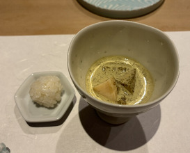 Dinner at Sushi Dokoro Arima (鮨処 有馬)