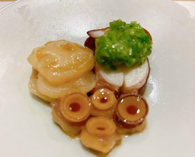 Dinner at Sushi Dokoro Arima (鮨処 有馬)