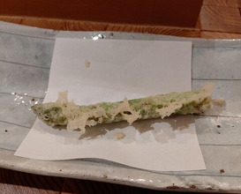 Dinner at Tempura Asanuma (天ぷら浅沼)