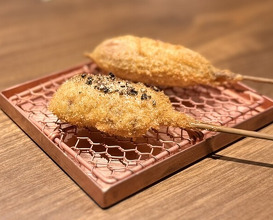 Dinner at kushikatsu daibon (串かつ だいぼん)