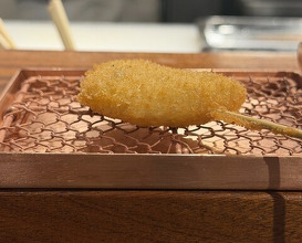 Dinner at kushikatsu daibon (串かつ だいぼん)