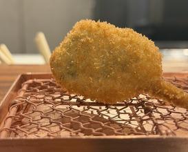 Dinner at kushikatsu daibon (串かつ だいぼん)