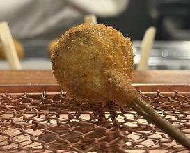 Dinner at kushikatsu daibon (串かつ だいぼん)