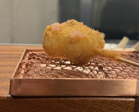 Dinner at kushikatsu daibon (串かつ だいぼん)