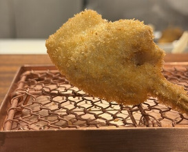 Dinner at kushikatsu daibon (串かつ だいぼん)