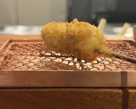 Dinner at kushikatsu daibon (串かつ だいぼん)