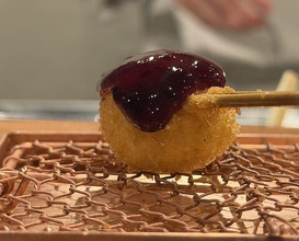 Dinner at kushikatsu daibon (串かつ だいぼん)