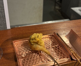 Dinner at kushikatsu daibon (串かつ だいぼん)