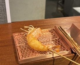 Dinner at kushikatsu daibon (串かつ だいぼん)