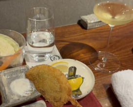 Dinner at kushikatsu daibon (串かつ だいぼん)