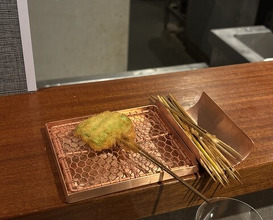 Dinner at kushikatsu daibon (串かつ だいぼん)