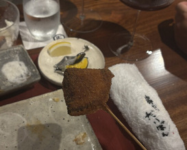 Dinner at kushikatsu daibon (串かつ だいぼん)