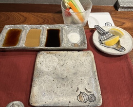 Dinner at kushikatsu daibon (串かつ だいぼん)