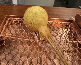 Dinner at kushikatsu daibon (串かつ だいぼん)