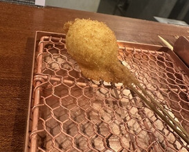 Dinner at kushikatsu daibon (串かつ だいぼん)
